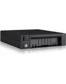 Obudowy i kieszenie na dyski twarde - Icy Dock flexiDOCK MB021VP-B, removable frame (Kolor: CZARNY) - miniaturka - grafika 1