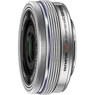 Obiektywy - Olympus M. Zuiko Digital ED 14-42mm f/3.5‑5.6 EZ Pancake (srebrny) - miniaturka - grafika 1