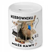 Skarbonki - Skarbonka Dla Obserwatora na Urodziny na Prezent z Nadrukiem ze Zdjęciem + Opakowanie na prezent (wzór 04) - miniaturka - grafika 1