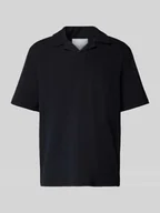 Koszulki męskie - Koszulka polo o kroju regular fit z mieszanki bawełny model ‘MALES’ - miniaturka - grafika 1