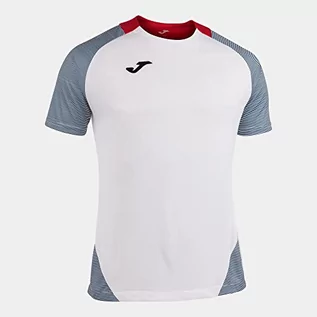 Koszulki męskie - Joma Koszulka męska Essential Ii Equip M/C biały biało-granatowy 6XS-5XS 101508.203 - grafika 1