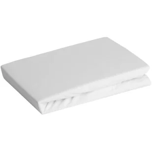 Prześcieradło z Gumką Jersey D91 120x200 w.25 Biel - Prześcieradła - miniaturka - grafika 1