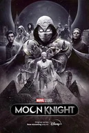 Podkładki pod mysz - PODKŁADKA POD MYSZ Z Nadrukiem 22x18 cm Moon Knight Marvel Tekst Prezent - miniaturka - grafika 1