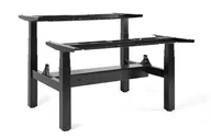 Biurka - Stelaż do biurka Fighter Double Desk - Stelaż Regulowany W Zakresie 100-180 cm - Czarny - miniaturka - grafika 1