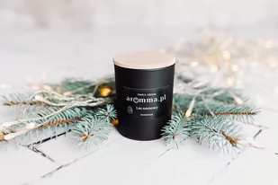 Świeca Sojowa 100% Las Sosnowy 300 Ml Z Wieczkiem - Aromma - Świece - miniaturka - grafika 1