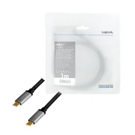 Adaptery i przejściówki - LogiLink USB 3.2 USB-C M/M 1.0 m CUA0107 - miniaturka - grafika 1
