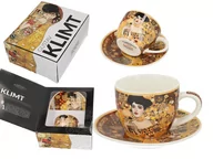 Filiżanki - Filiżanka espresso ze spodkiem - G. Klimt, Adela (CARMANI) - miniaturka - grafika 1
