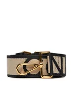 Paski - Coccinelle Wymienny pasek do torebki M21 Nastro Signature E3 M21 68 25 21 Beżowy - miniaturka - grafika 1