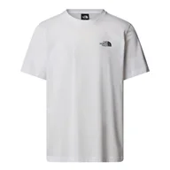 Koszulki męskie - t-shirt uomo the north face nf0a8ee7 m vertical logo fn41 white - miniaturka - grafika 1