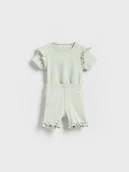 Komplety dla niemowląt - Reserved - Bawełniany komplet - jasnozielony - miniaturka - grafika 1