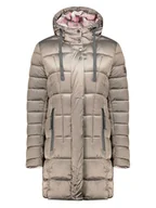 Kurtki damskie - Geographical Norway Płaszcz pikowany "Bulli" w kolorze szarobrązowym - miniaturka - grafika 1