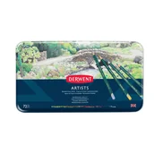 Kredki, ołówki, pastele i pisaki - Kredki artystyczne artist komplet 72 kolorów Derwent 32097 - miniaturka - grafika 1