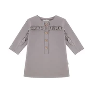 Sukienki - Sukienka bawełniana Szara 68 - miniaturka - grafika 1