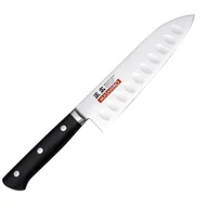 Noże kuchenne - Masahiro Nóż MV-H Santoku Dimple 175mm [14993] uniwersalny Nóż MV-H Santoku Dimple 175mm [14993] uniwersalny - miniaturka - grafika 1