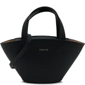 Torebki damskie - Patrizia Pepe Skórzany kuferek - miniaturka - grafika 1