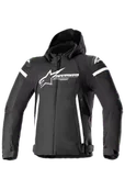 Odzież motocyklowa - Kurtka Motocyklowa Alpinestars Zaca Waterproof Czarny/Złamany BiałyM - miniaturka - grafika 1