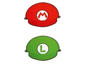 Urodziny dziecka - Czapeczki urodzinowe Super Mario Bros - 8 szt. - miniaturka - grafika 1
