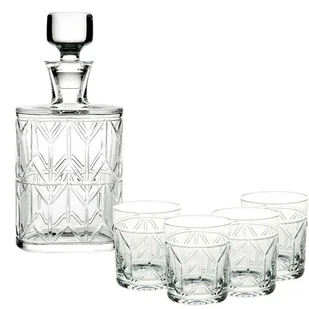 Karafka do whisky VISTA ALEGRE Avenue i zestaw 4 szklanek Old Fashion - Karafki - miniaturka - grafika 1