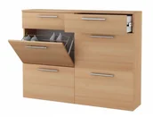 Szafki na buty - Szafka na buty LOCO Salamanca SM, buk, 100x130x28 cm - miniaturka - grafika 1