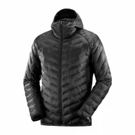 Kurtki i kamizelki sportowe damskie - Kurtka Salomon Outline Primaloft  Deep Black - miniaturka - grafika 1