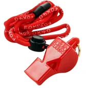 Piłka nożna - Fox Gwizdek sędziowski 40 Classic Safety czerwony 9903-RED - miniaturka - grafika 1