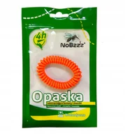 Lampy owadobójcze - ...NoBzzz OPASKA NA KOMARY i MESZKI DLA DZIECI i DOROSŁYCH Sprężynka Pomarańcz - miniaturka - grafika 1