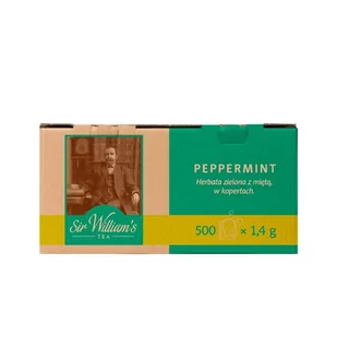 Sir Williams Zielona herbata Tea Peppermint Green 500x1,6g - Herbata - miniaturka - grafika 3