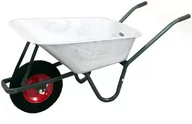 Taczki - Taczka Ogrodowa Z Czarnym Kołem PU Do 250kg 100l - miniaturka - grafika 1