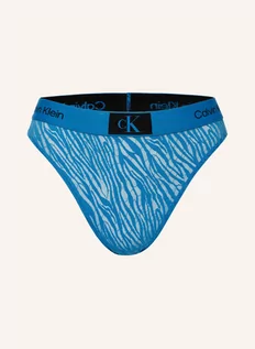 Majtki damskie - Calvin Klein Figi Pełne ck96 blau - grafika 1