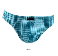 Majtki męskie - SLIPY ATLANTIC MP-1360 (kolor denim, rozmiar M) - miniaturka - grafika 1