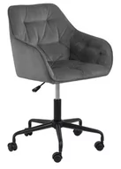 Fotele i krzesła biurowe - Actona Fotel biurowy Brooke VIC szary jasny - miniaturka - grafika 1