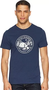 Koszulki męskie - Fjällräven magazynów plats T-Shirt Men  czas wolny, l 81950_L_Azul - grafika 1