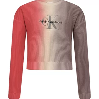 Swetry dla dziewczynek - CALVIN KLEIN JEANS Sweter | Relaxed fit - grafika 1