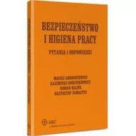 Prawo - Kościukiewicz Kazimierz, Zamajtys Krzysztof, Ambro Bezpieczeństwo i higiena pracy - mamy na stanie, wyślemy natychmiast - miniaturka - grafika 1