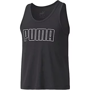 Koszulki dla dziewczynek - Puma Dziewczęca koszulka Runtrain Tank G Black 110 589203 - grafika 1