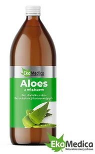 EkaMedica Sok aloes z miąższem 99,8% 500ml - Soki i napoje niegazowane - miniaturka - grafika 2