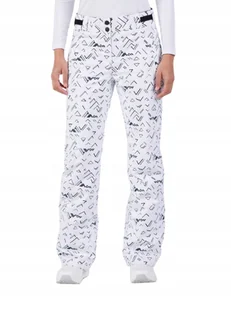 Damskie Spodnie ROSSIGNOL W STACI PR PANT RLNWP04_100 – Biały - Spodnie narciarskie - miniaturka - grafika 1