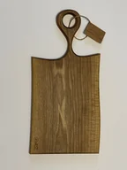 Deski do krojenia - Deska do krojenia i serwowania lite drewno orzech - miniaturka - grafika 1
