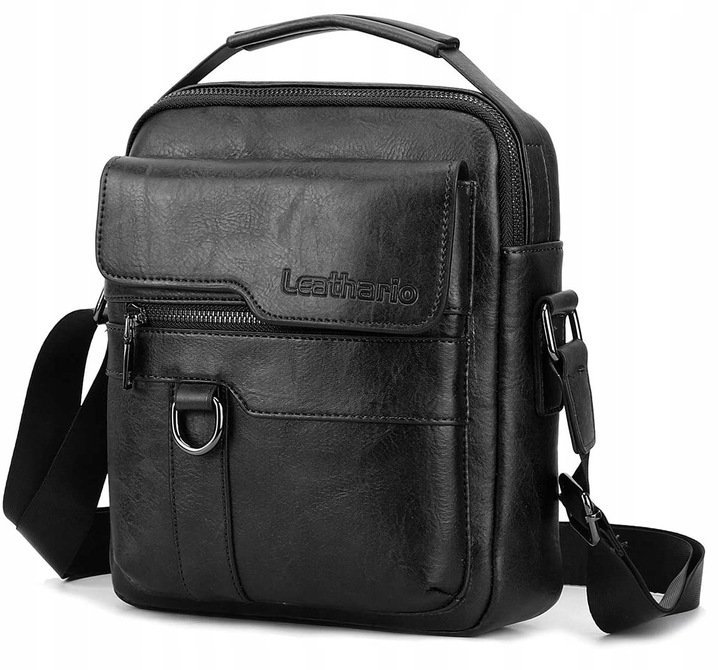 Leatharion saszetka na ramię 1 czarny