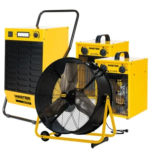Osuszanie po zalaniu - zestaw Master EXPERT Master Heaters - Osuszacze powietrza - miniaturka - grafika 1