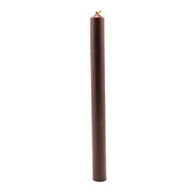 Świece - Świeca z wosku pszczelego FI 2cm dł. 25cm brązowa - miniaturka - grafika 1