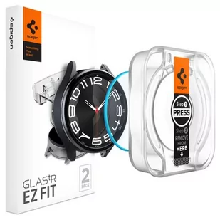 Szkło hartowane SPIGEN Glas.TR ”EZ-FIT” do Samsung Galaxy Watch 6 Classic 43mm (2szt.) - Akcesoria do smartwatchy - miniaturka - grafika 1
