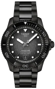 Zegarek Zegarek Tissot T120.807.33.051.00 SEASTAR 1000 POWERMATIC 80 40mm - Zegarki męskie - miniaturka - grafika 1