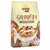 Płatki śniadaniowe i musli - Granola Crunch&Go! Czekoladowa 380g - miniaturka - grafika 1