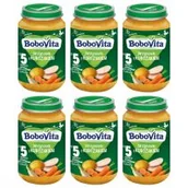 Dania dla dzieci - BoboVita Jarzynowa z kurczakiem po 5 miesiącu Zestaw 6 x 190 g - miniaturka - grafika 1