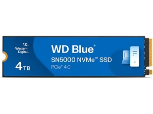 WD Blue SN5000 NVMe 4TB WDBS3F0040BNC-WRSN - Dyski SSD - miniaturka - grafika 1