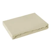 Prześcieradła - Prześcieradło, EUROFIRANY, 90x200 cm, beżowy - miniaturka - grafika 1