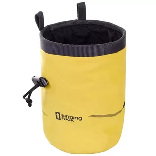 SINGING ROCK Chalk Bag Mountains yellow - Sprzęt wspinaczkowy - miniaturka - grafika 1