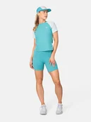 Koszulki sportowe damskie - KARI TRAA Koszulka sportowa "Linnea" w kolorze turkusowym - miniaturka - grafika 1