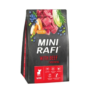 DOLINA NOTECI Rafi Mini  karma sucha dla psa z wołowiną 3kg - Sucha karma dla psów - miniaturka - grafika 2